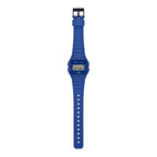 F-91WB Reloj Casio F-91W Unisex Resina Azul - Vista lateral