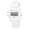 F-91WB-7ACF Reloj Casio hombre pulsera de caucho blanco digital