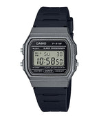 F-91WM Reloj Casio F-91W Hombre Correa de Resina Negra - Reloj original en Guatemala