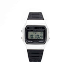 F-91WM Reloj Casio F-91W Hombre Correa Resina Negro - Vista trasera