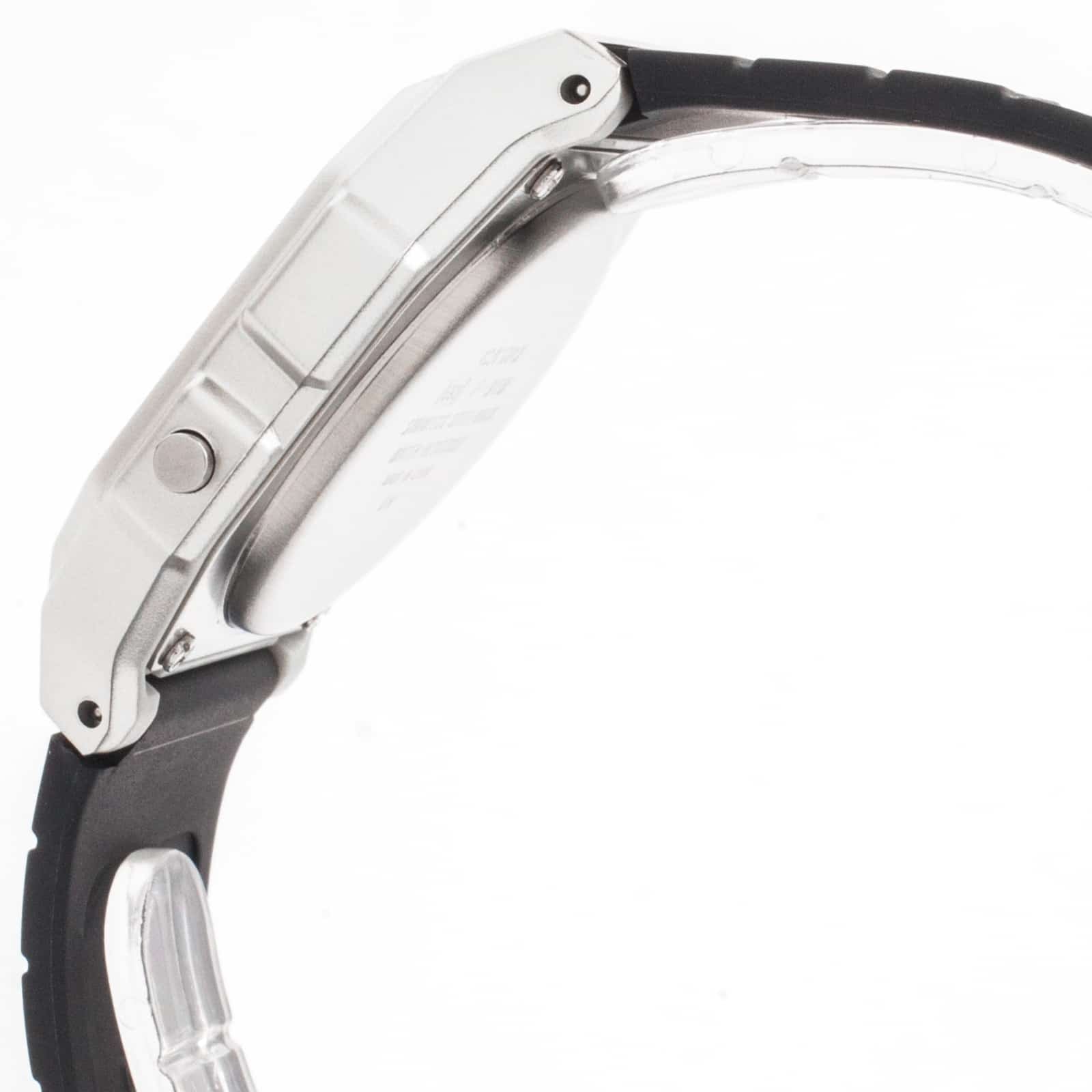 F-91WM Reloj Casio F-91W Hombre Correa Resina Negro - Vista lateral