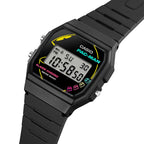 F-91WPC-1A Reloj Casio Pac-Man Unisex Correa Resina Negro - Vista 9