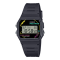 F-91WPC-1A Reloj Casio Pac-Man Unisex Correa Resina Negro - Reloj original en Guatemala