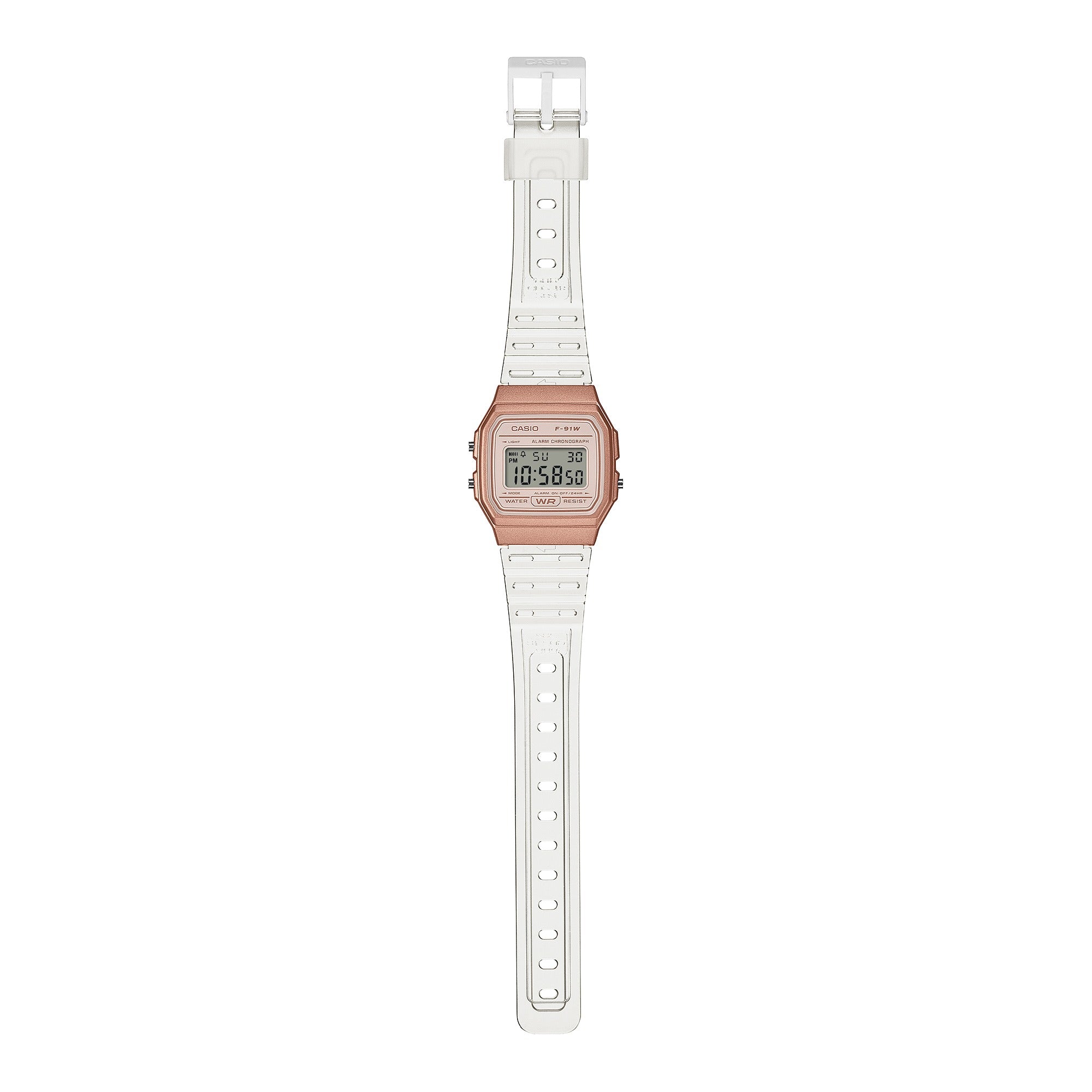 F-91WS-7A3 Reloj Casio unisex correa de caucho digital