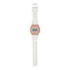 F-91WS-7A3 Reloj Casio unisex correa de caucho digital - Resina Blanco