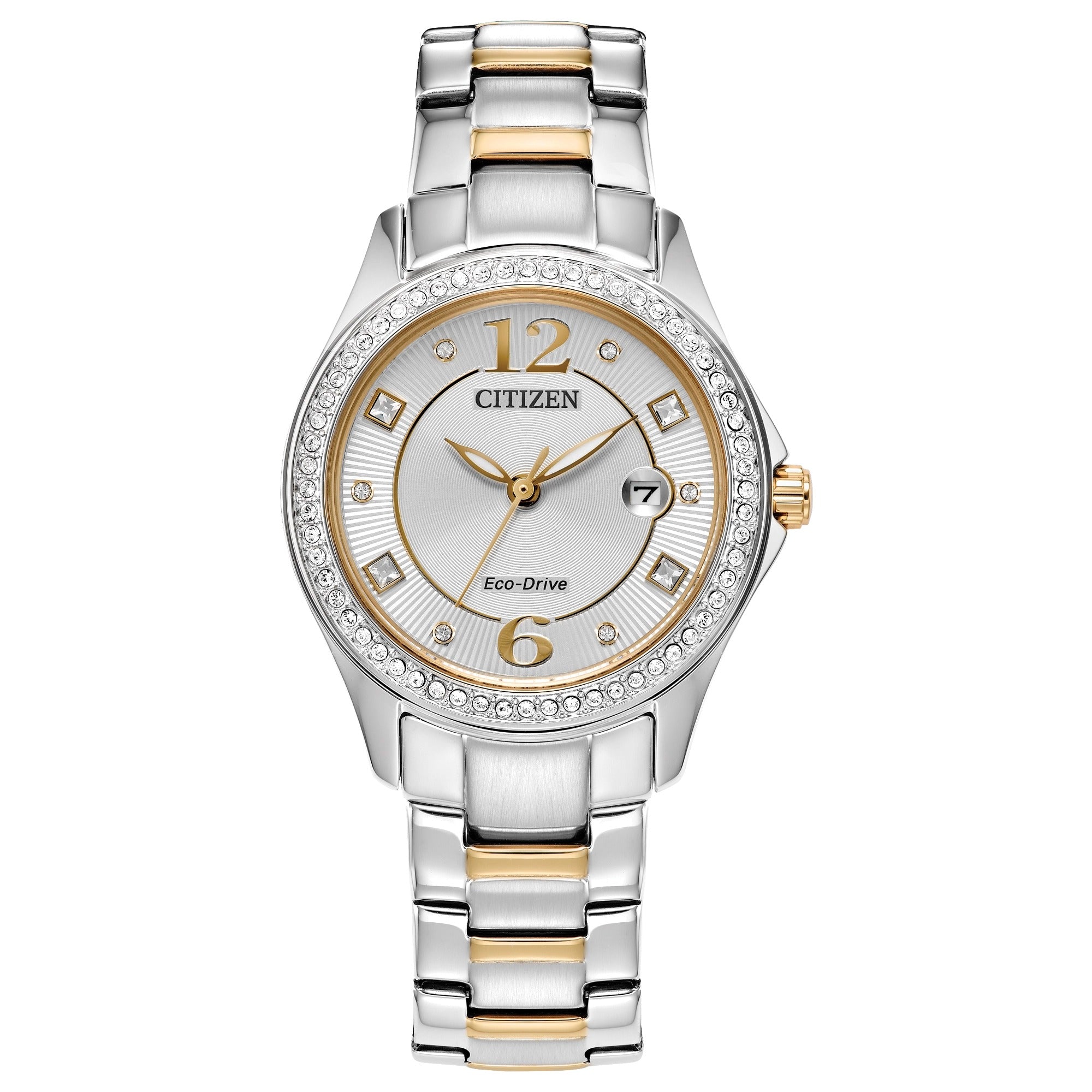 71A Reloj Citizen Crystal de mujer correa de metal - Reloj original en Guatemala