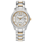 FE1146-71A Reloj Citizen Crystal de mujer correa de metal - Acero Inoxidable Bicolor 30 mm — original con garantía, La Reloje