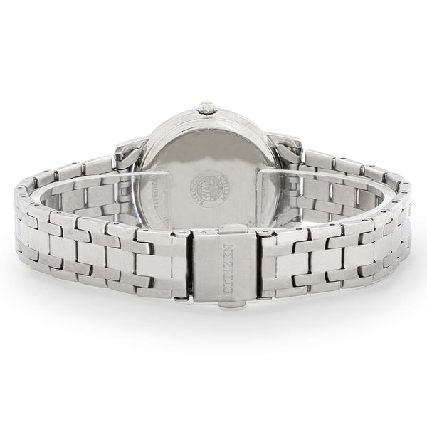 65D Reloj Citizen Citizen Silhouette eco-drive de dama banda de metal Eco-Drive - Vista lateral
