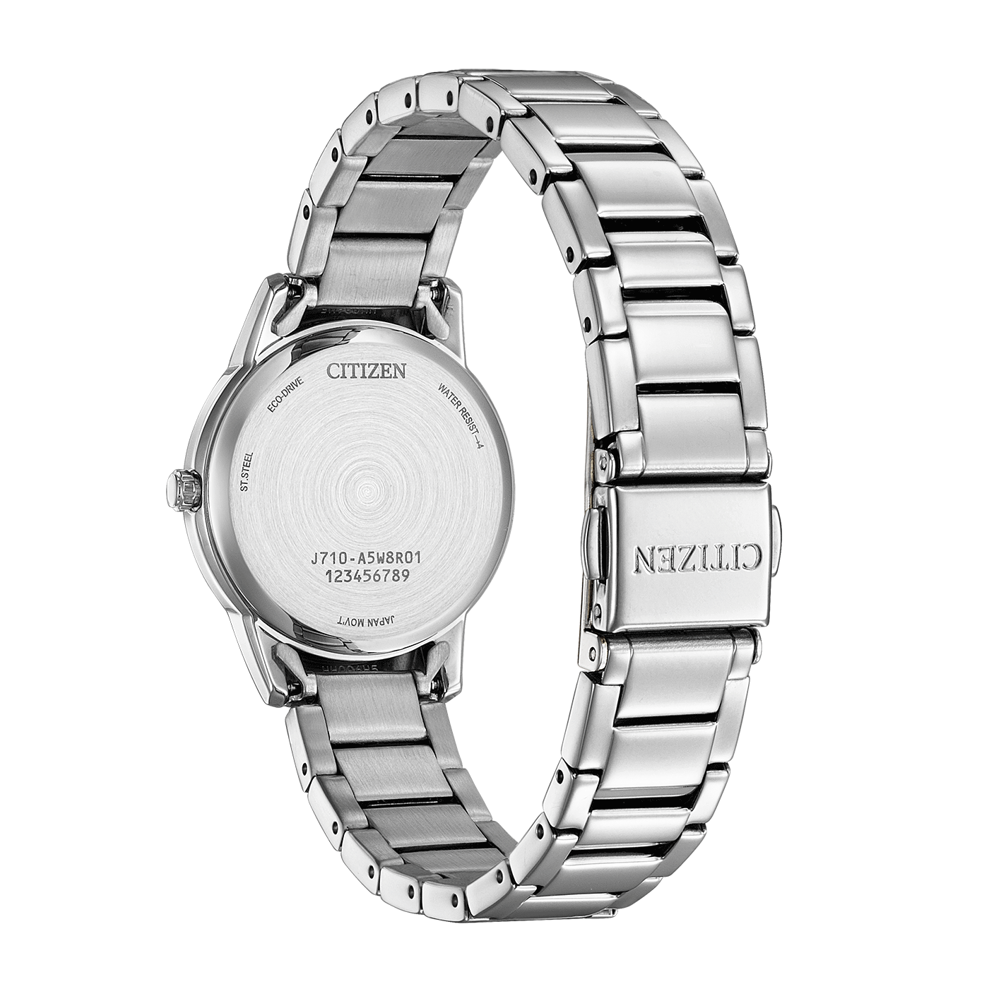 Reloj 71L Citizen de señorita pulsera de metal Eco-drive - Vista lateral