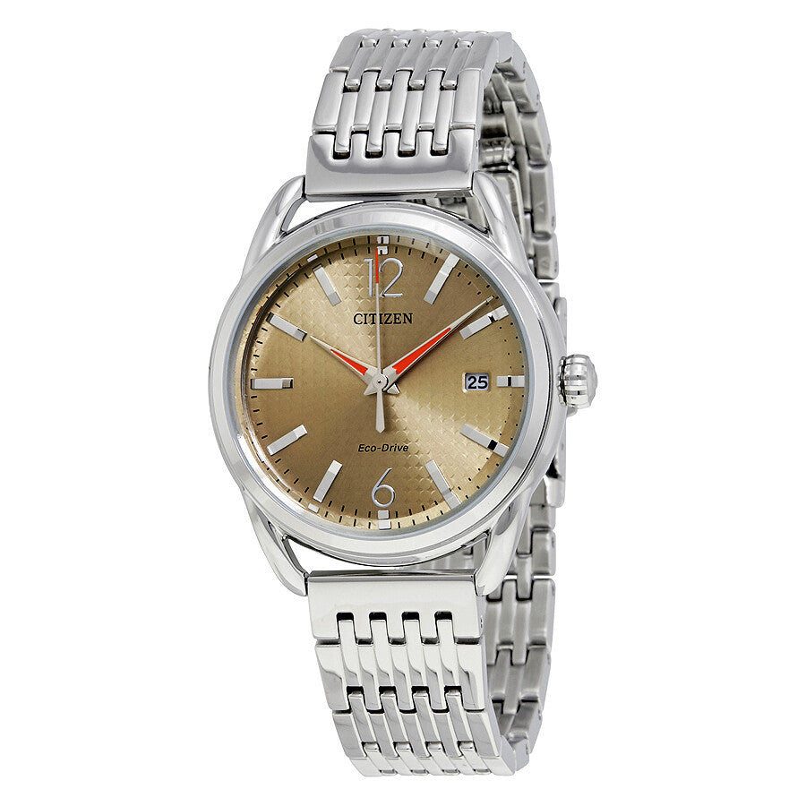 54X Reloj Citizen Eco-drive de mujer correa de metal - Vista trasera