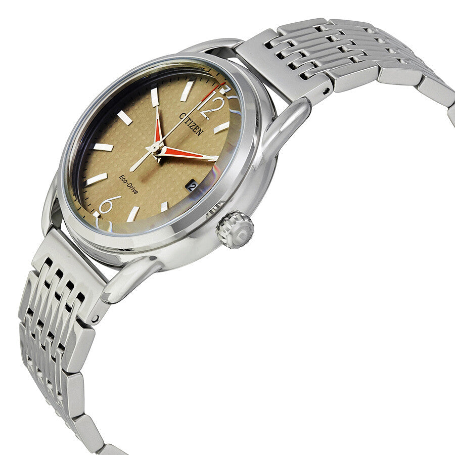54X Reloj Citizen Eco-drive de mujer correa de metal - Detalle de esfera