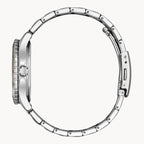 FE6170-88D Reloj Citizen Sport Casual de damam correa de metal - Acero Inoxidable Plateado