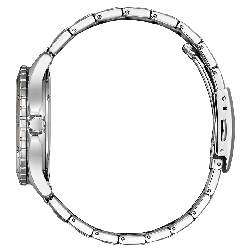 Reloj Citizen Eco-Drive Mujer Acero Esfera Verde - Vista lateral