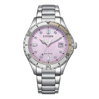 FE6170-88X Reloj Citizen  Eco-Drive de mujer correa de metal - Acero Inoxidable Plateado