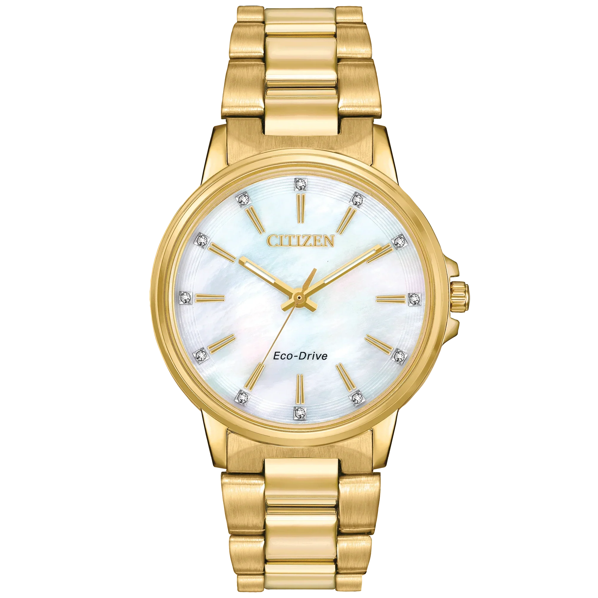 51D Reloj Citizen Chandler Mujer Acero Dorado - Reloj original en Guatemala