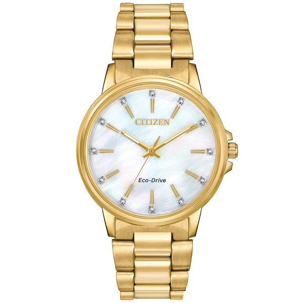 51D Reloj Citizen Chandler Mujer Acero Dorado - Reloj original en Guatemala