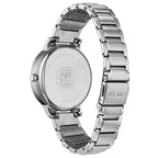 53E Reloj Citizen Silhouette Mujer Acero Esfera Negra - Vista lateral