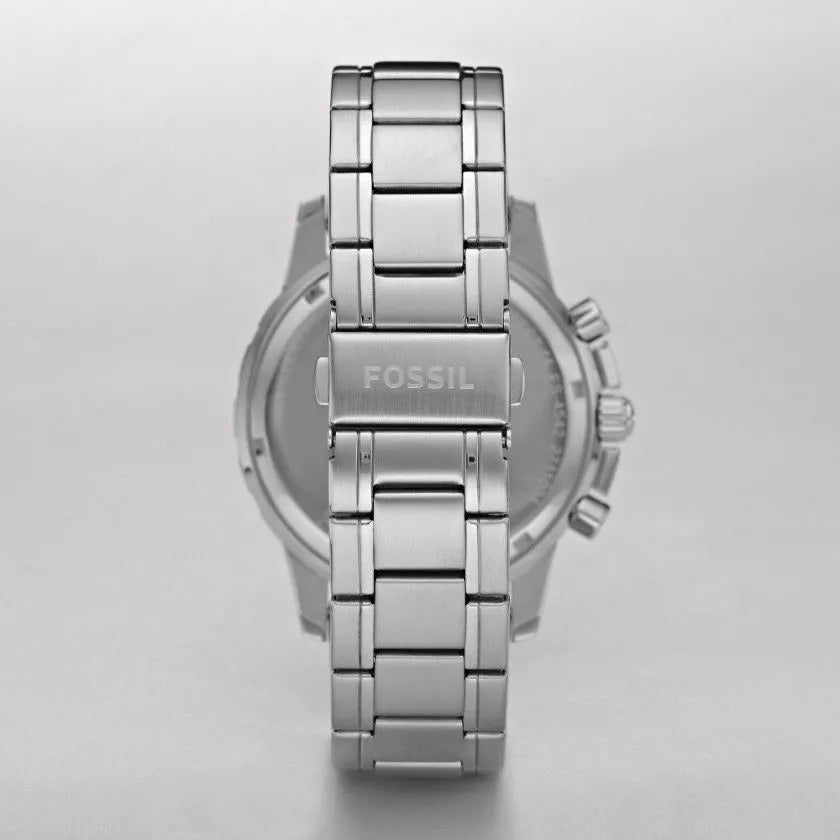 Fossil Reloj Dean de hombre pulsera de metal 45 mm - Detalle de esfera