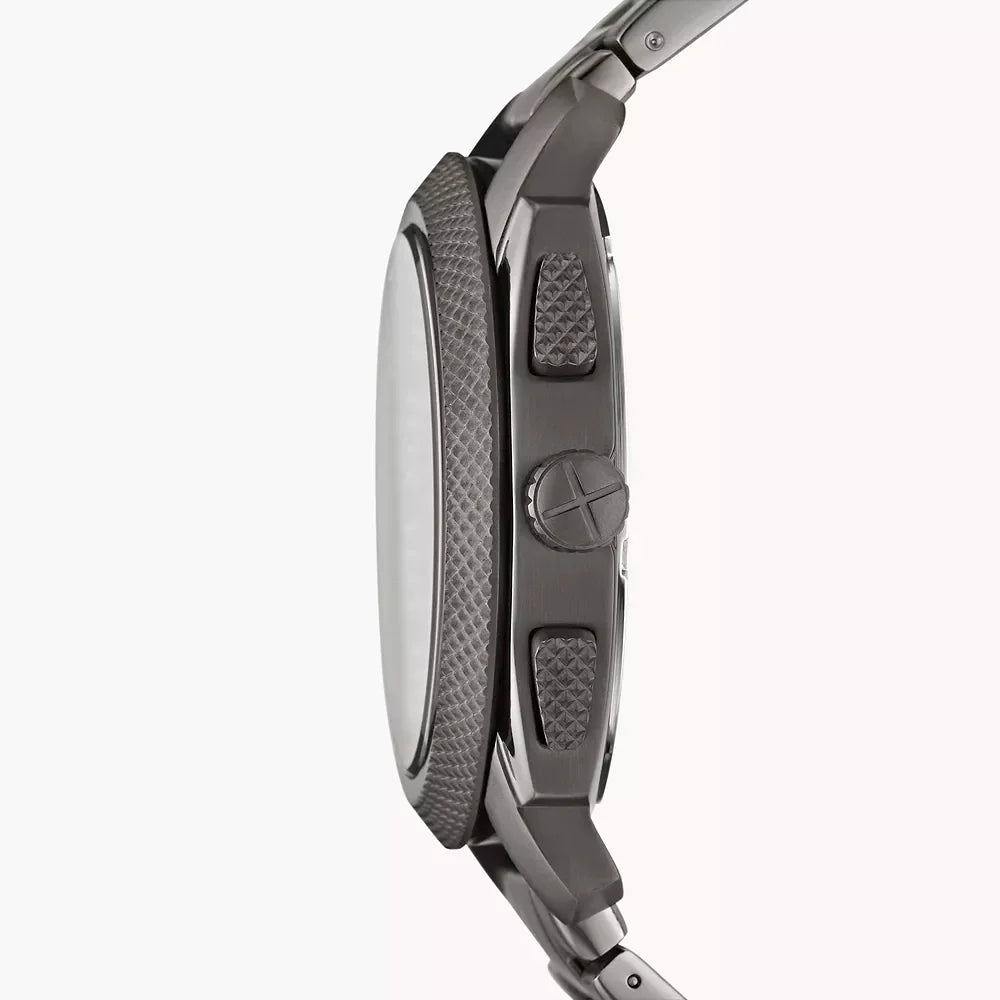 Reloj Fossil Machine Hombre Acero Inoxidable - Detalle de esfera