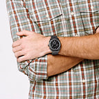 Reloj Fossil Machine Hombre Acero Inoxidable - Vista trasera