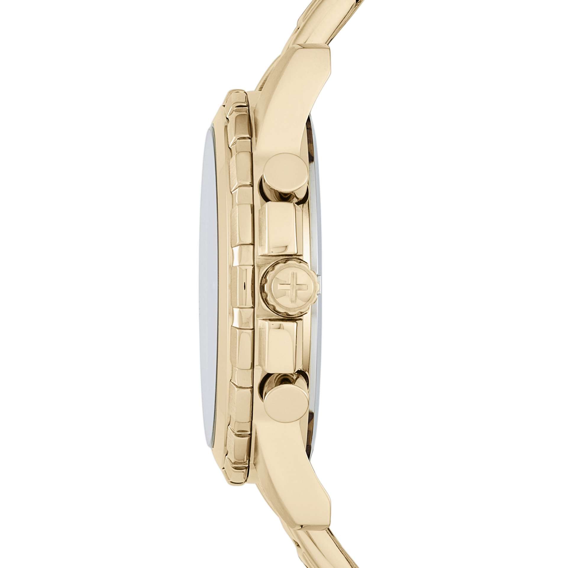 Reloj Fossil Dean Hombre Acero Inoxidable Dorado - Detalle de esfera