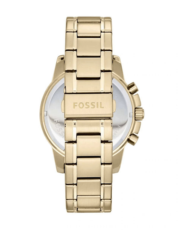 Reloj Fossil Dean Hombre Acero Inoxidable Dorado - Vista lateral