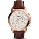 FS4991 Reloj Fossil Grant Hombre Correa Cuero Marrón
