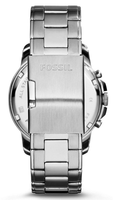 Fossil Reloj Grant de hombre pulsera de metal - Detalle de esfera
