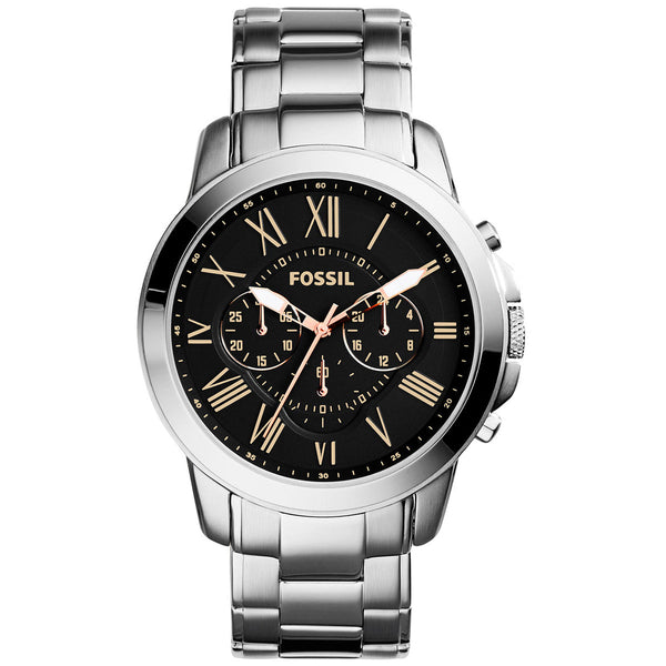 Fossil Reloj Grant de hombre pulsera de metal - Reloj original en Guatemala