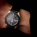 FS5120 Reloj Machine de hombre pulsera de piel 46 mm