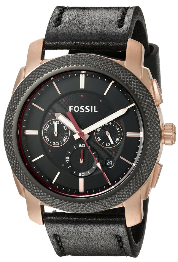 FS5120 Reloj Machine de hombre pulsera de piel 46 mm