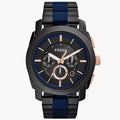 FS5164 Reloj Machine de hombre pulsera de metal 45 mm