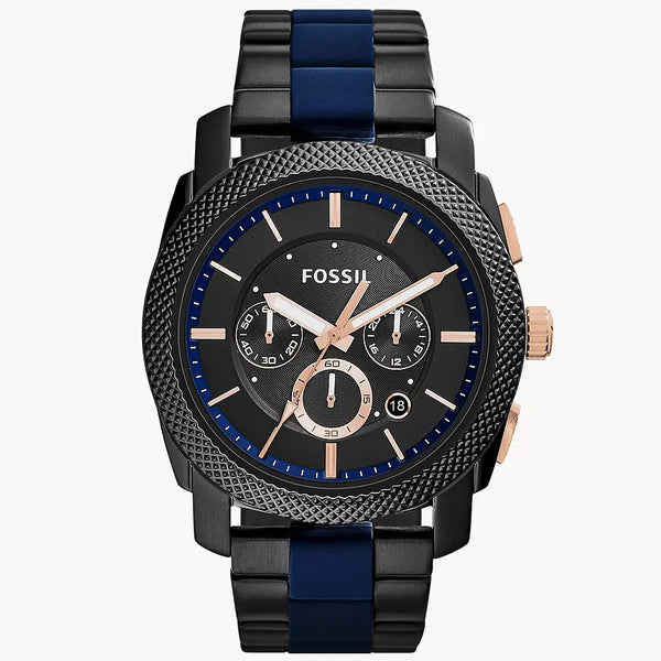FS5164 Reloj Machine de hombre pulsera de metal 45 mm