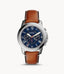 FS5210 Reloj Fossil Grant Hombre Correa Cuero Marrón