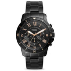 Reloj Fossil Grant Hombre Acero Negro - Reloj original en Guatemala