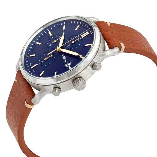 FS5401 Reloj The Commuter Análogo de Cuero para Hombre