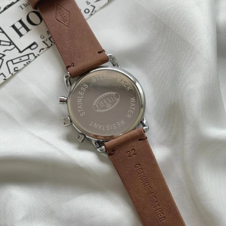 FS5402 Reloj The Commuter de caballero correa de piel