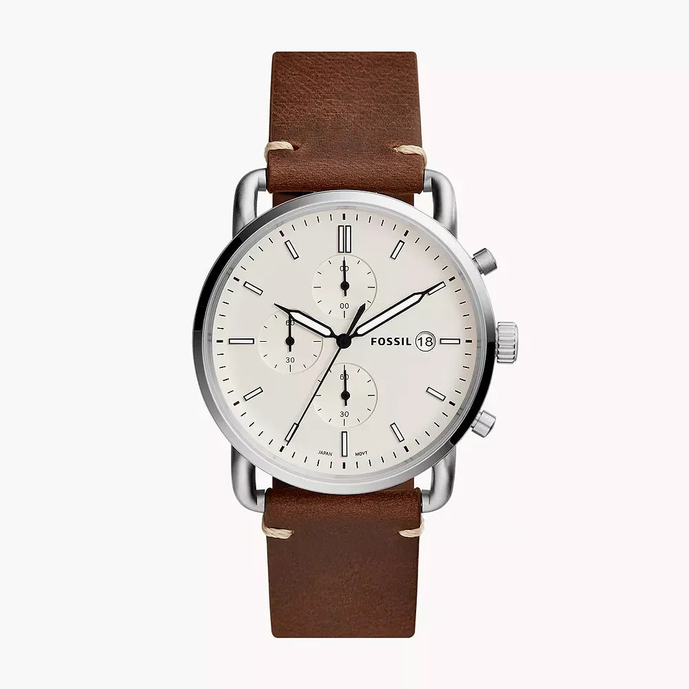 FS5402 Reloj The Commuter de caballero correa de piel
