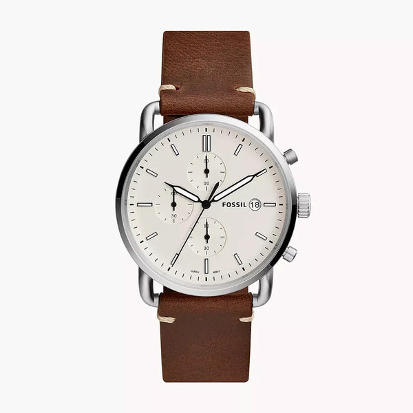 FS5402 Reloj The Commuter de caballero correa de piel