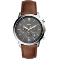 Reloj Fossil Neutra Hombre Correa Cuero Marrón Esfera - Reloj original en Guatemala