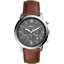 FS5408 Reloj Fossil Neutra Hombre Correa Cuero Marrón Esfera