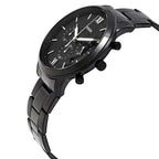 Reloj Fossil Neutra Hombre Acero Inoxidable Negro - Vista trasera
