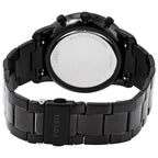 Reloj Fossil Neutra Hombre Acero Inoxidable Negro - Detalle de esfera
