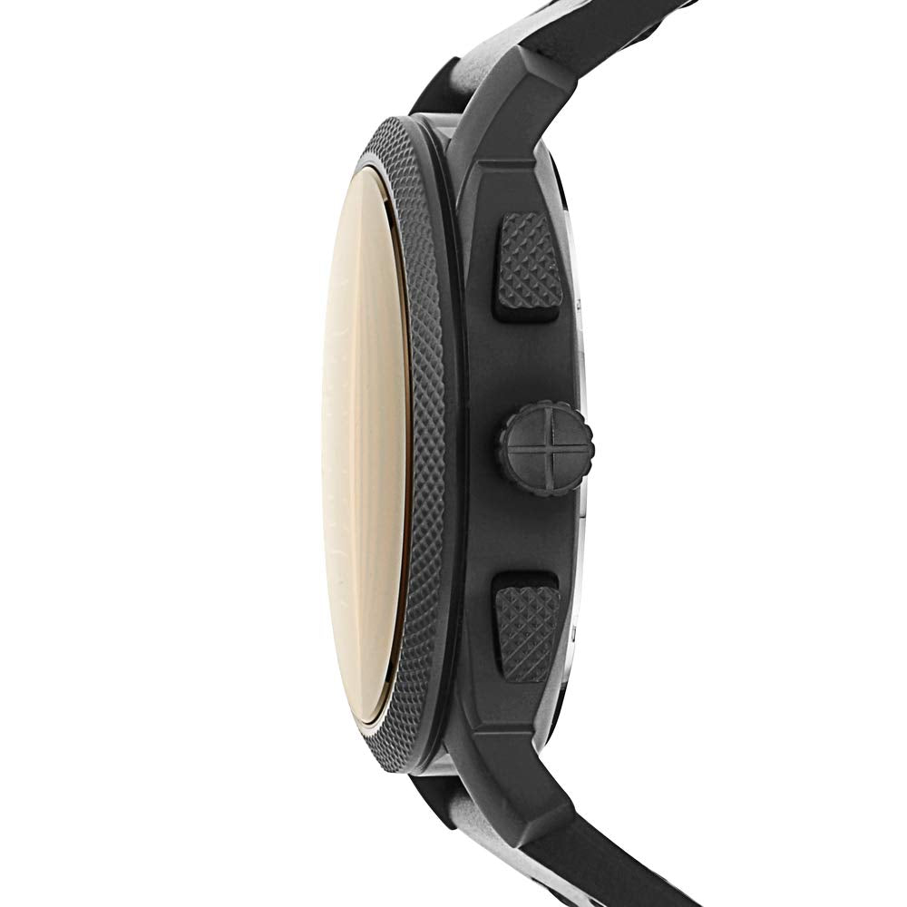 Reloj Fossil Machine Hombre Cuero Negro Marrón - Vista 5