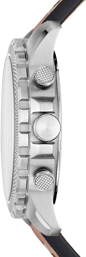 Reloj Fossil Bowman Hombre Cuero Azul - Vista trasera
