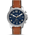 Reloj Fossil Bowman Hombre Cuero Azul - Reloj original en Guatemala