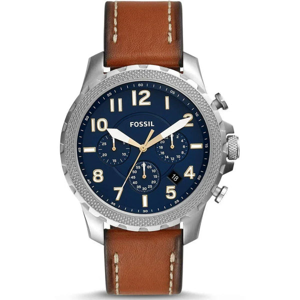 Reloj Fossil Bowman Hombre Cuero Azul - Reloj original en Guatemala