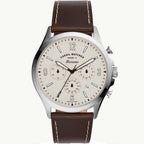 Reloj Fossil Forrester Hombre Correa Cuero Marrón - Reloj original en Guatemala
