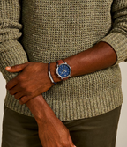Reloj Fossil Neutra de hombre correa de cuero - Vista trasera