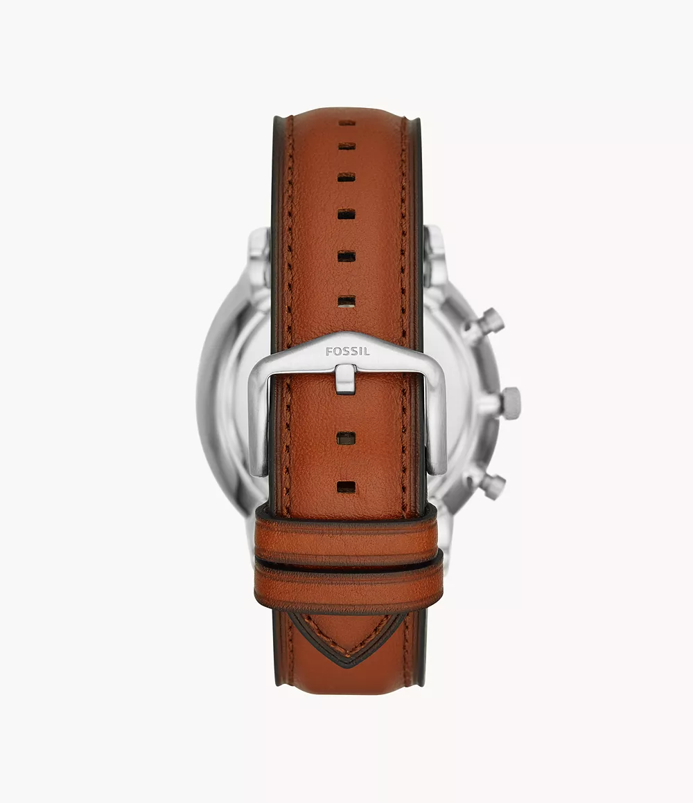 Reloj Fossil Neutra de hombre correa de cuero - Detalle de esfera